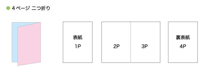 A4パンフレット制作・印刷サンプル